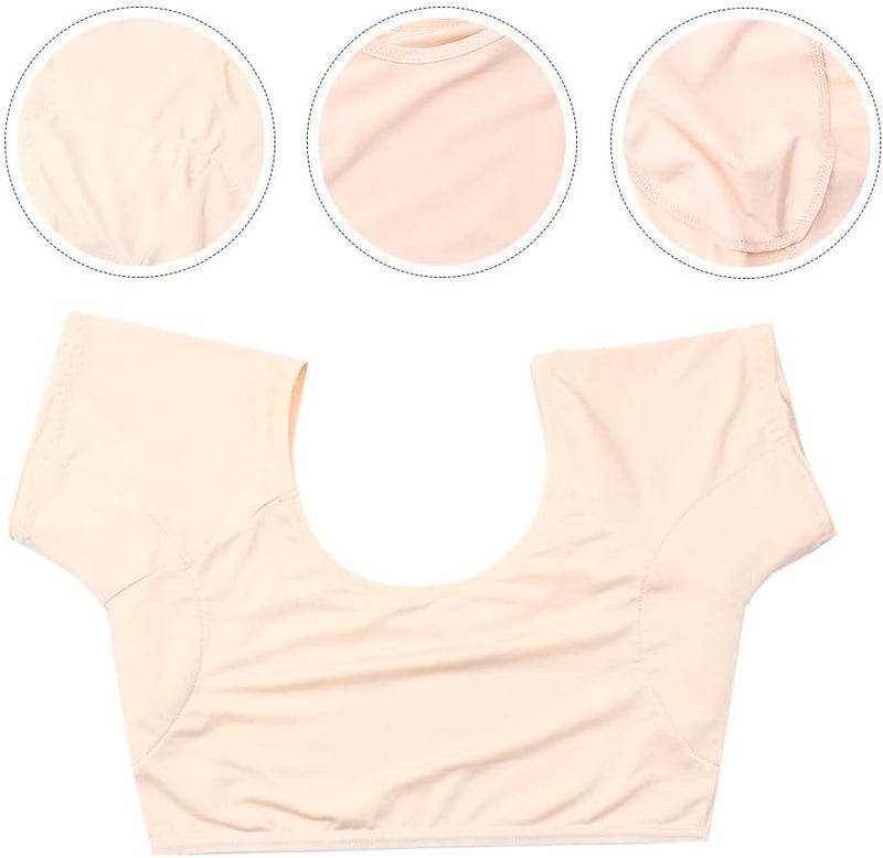 DIYEAH Sweat Vest for Women Breathable Synthetic Underarm Sweat Pads Lightweight Moisture Wicking Summer Activewear Size M Khaki - Image 2